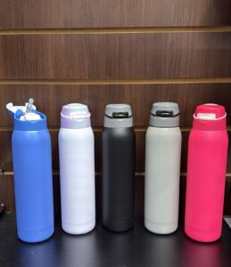 Garrafa Térmica com Canudo 600ml